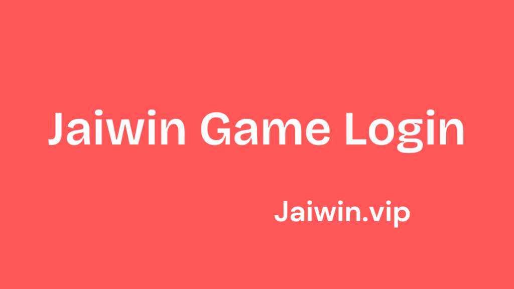 jaiwin game login image website jaiwin.vip